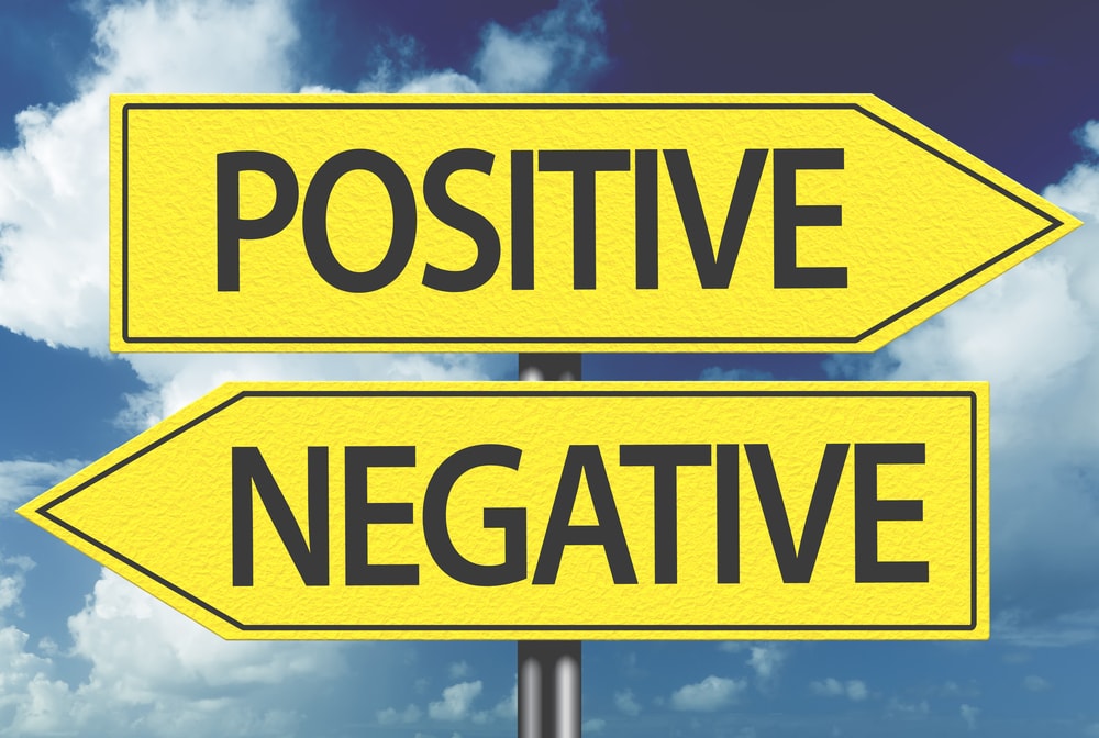 Positive and Negative