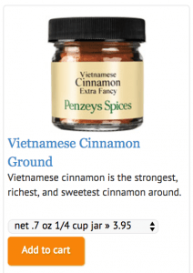 Vietnamese cinnamon