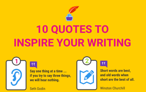 Infographic: 10 Quotes to Inspire Your Writing