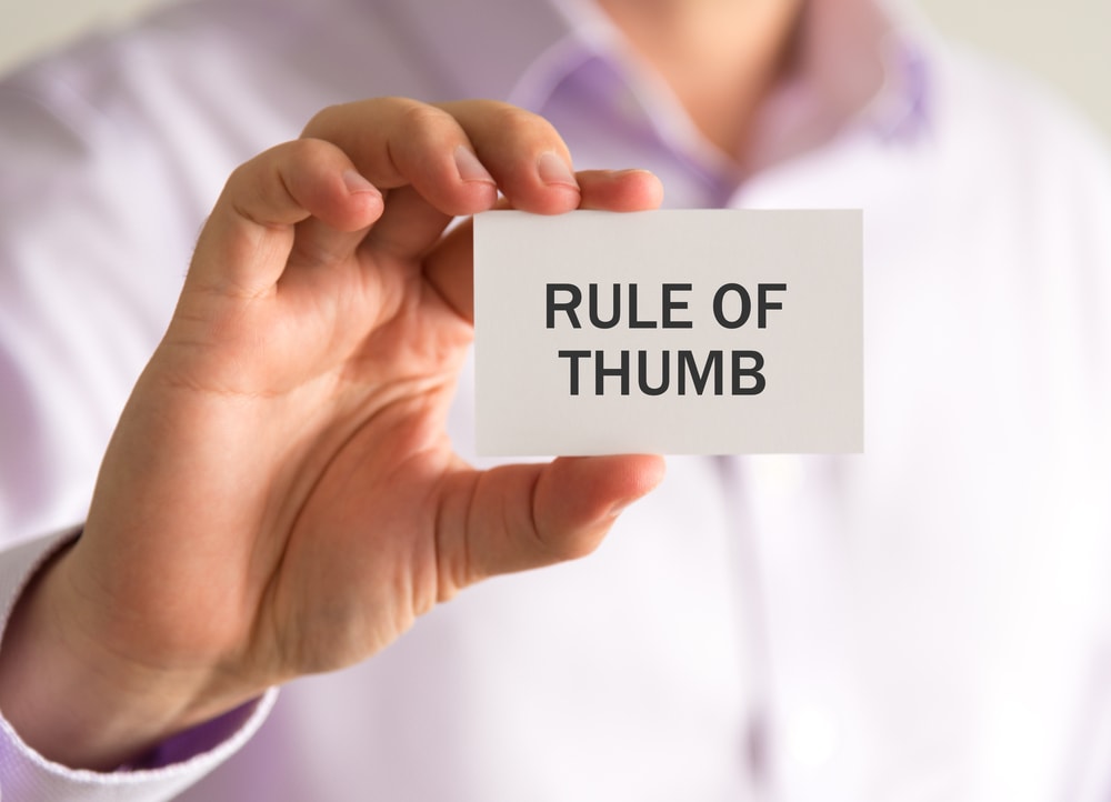 10 budget rules of thumb