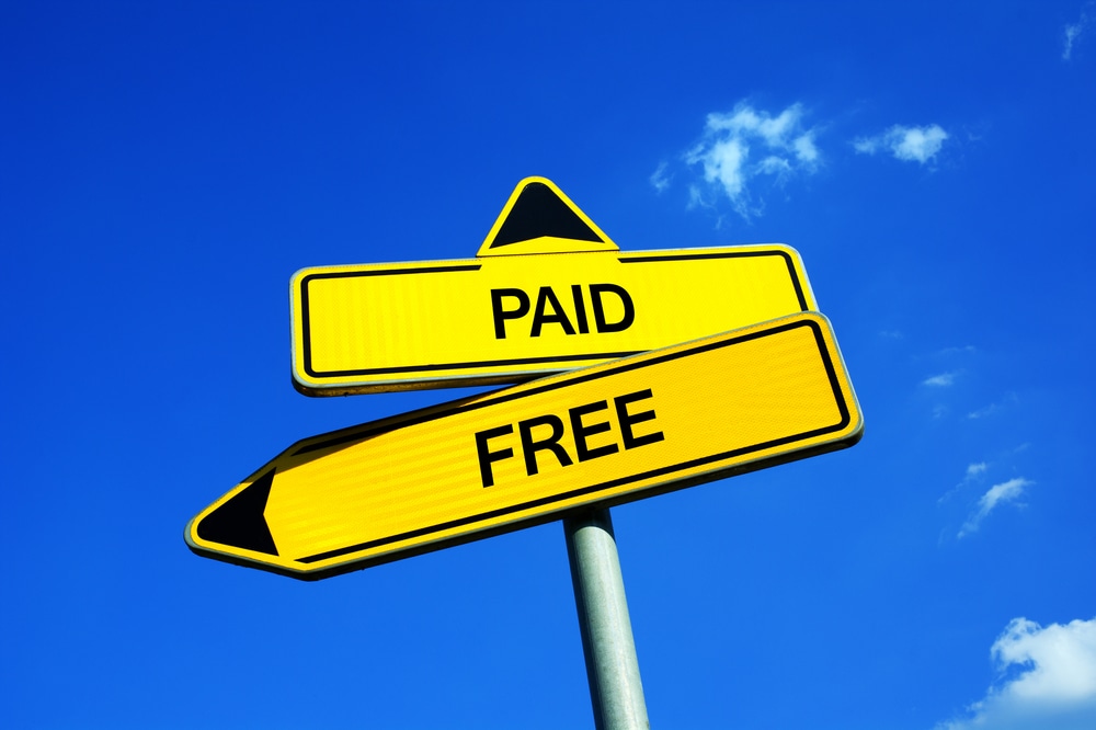 paid vs free