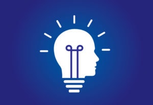 How can we grow ideas generated at weekly meetings into actual acts?Silhouette of a head as a lightbulb that is lit with an idea.